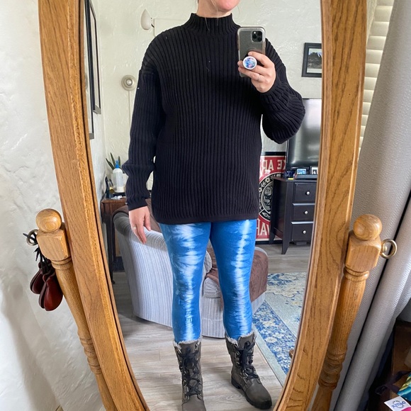 Vintage Y2K Guess Mock Turtleneck Sweater - Picture 3 of 6